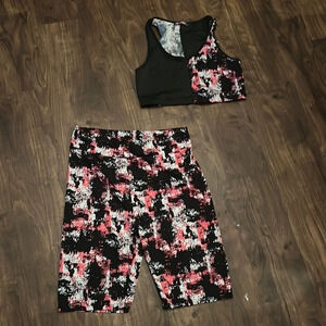 Pink and Black AQ Sport Set